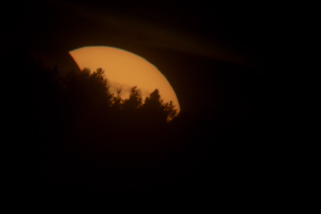 Untergehende Sonne
