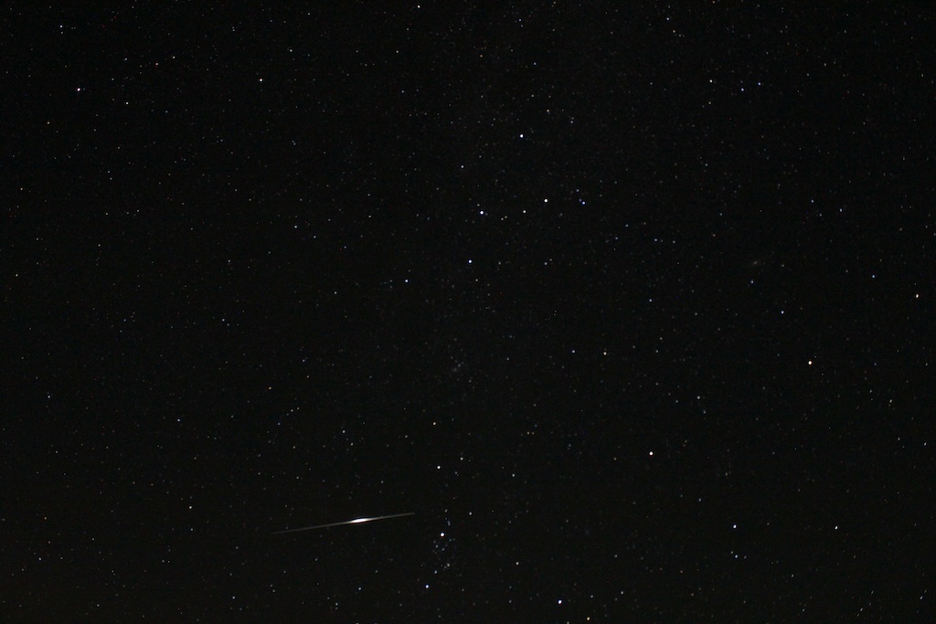 Perseide mit Cassiopeia